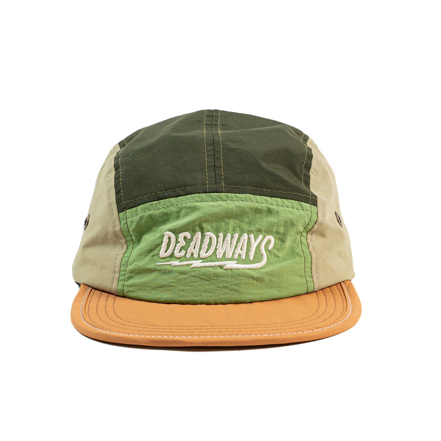5 Panel Cap (Brown/Green)