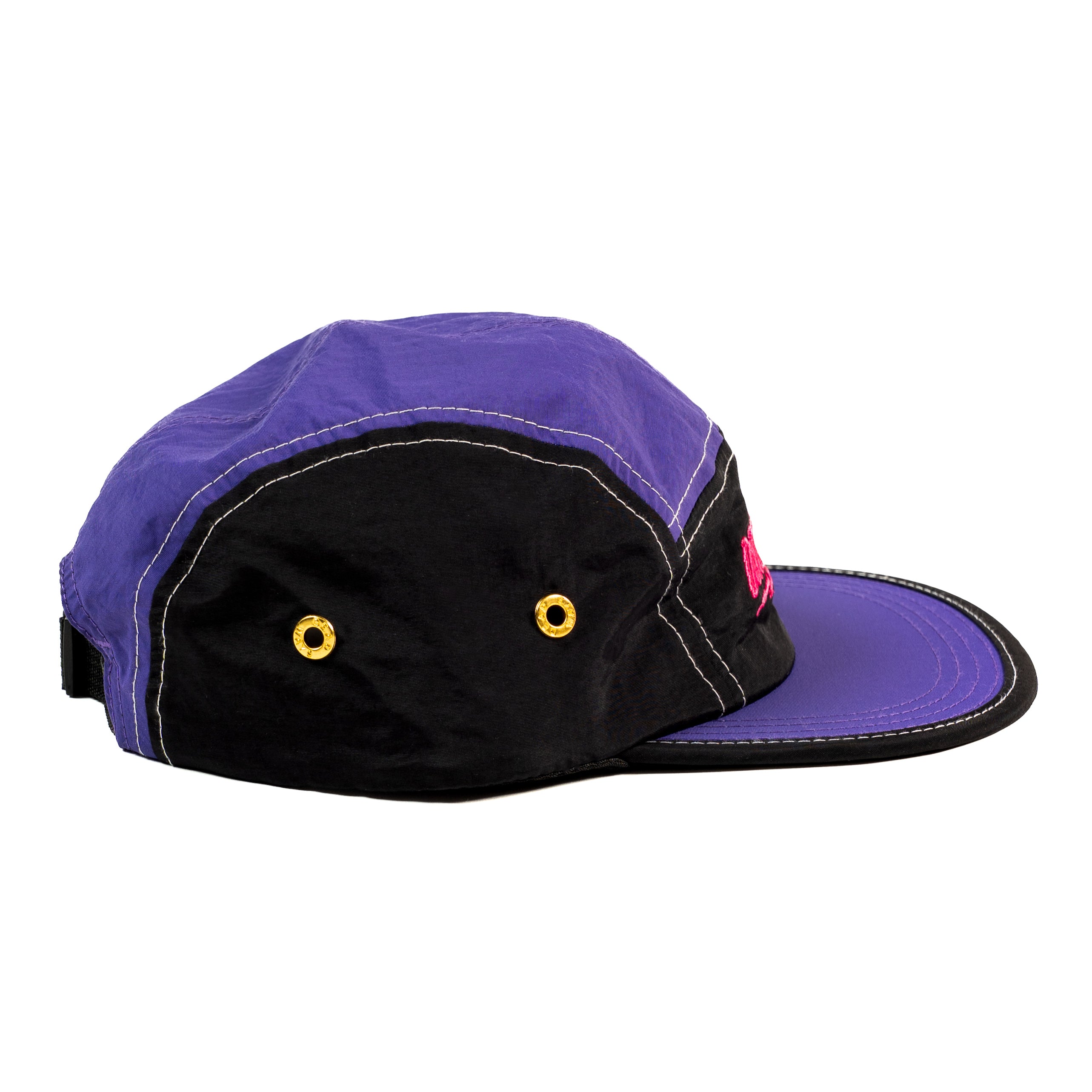 5 Panel Cap (Purple/Black)