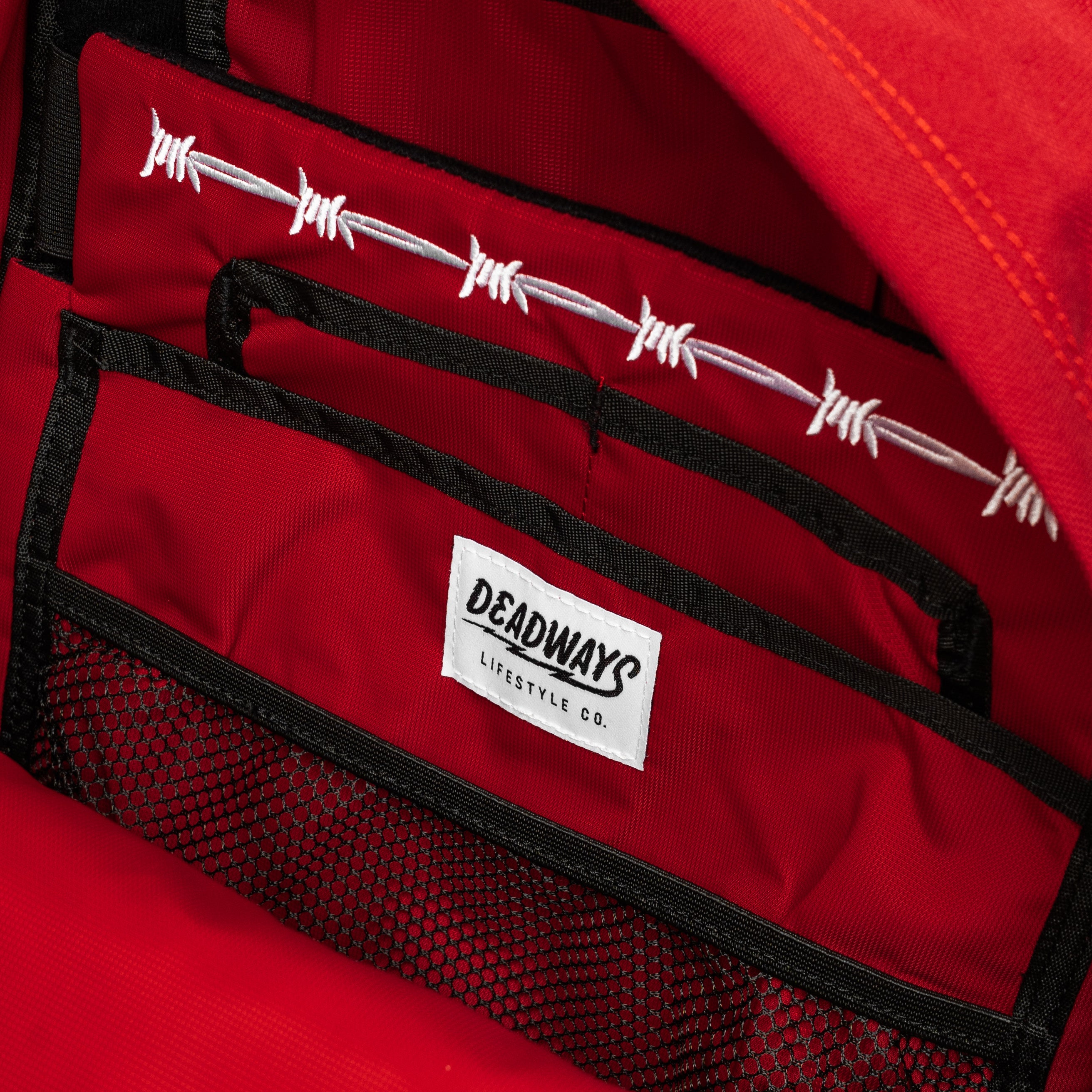 Metropolis Red 1000D Cordura® Fabric
