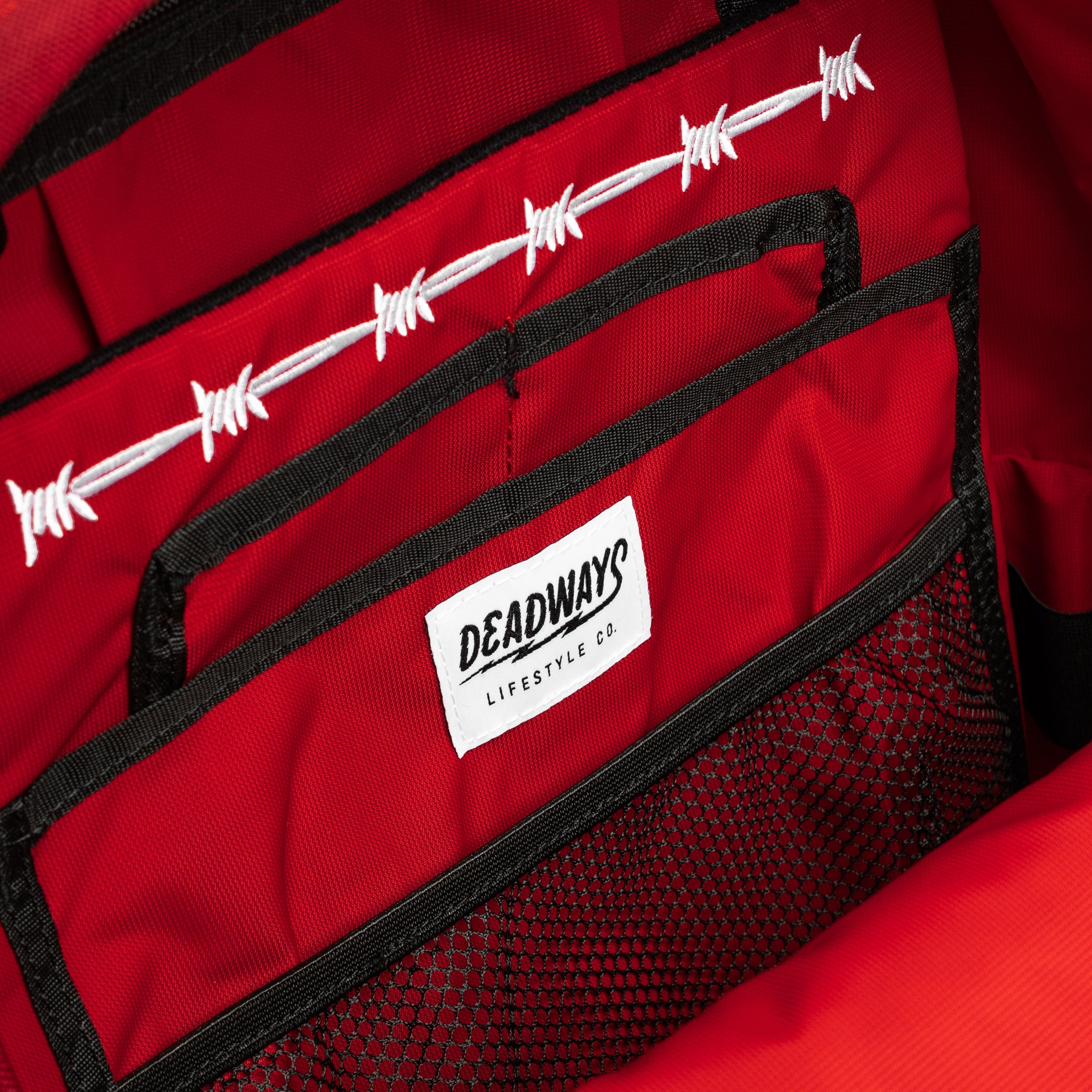Metropolis Red 1000D Cordura® Fabric