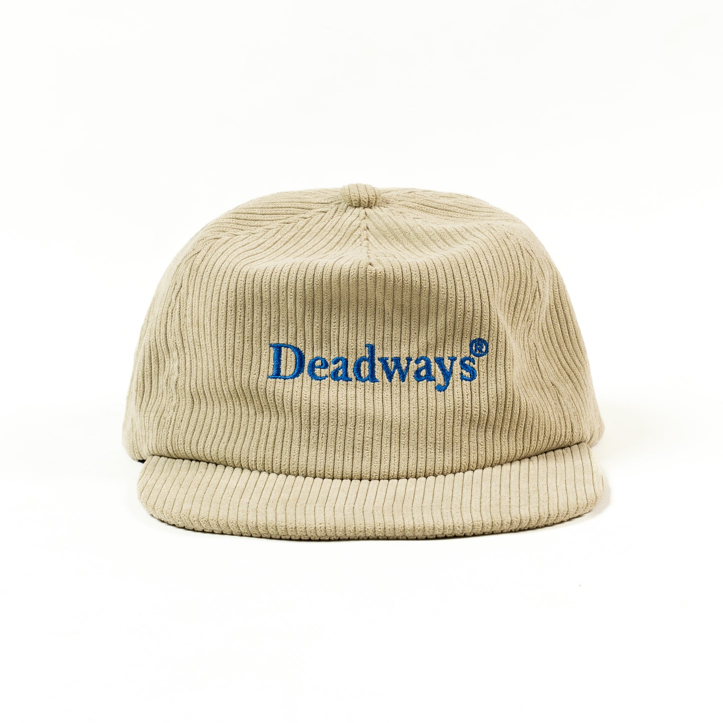 White Cordoroy Cap