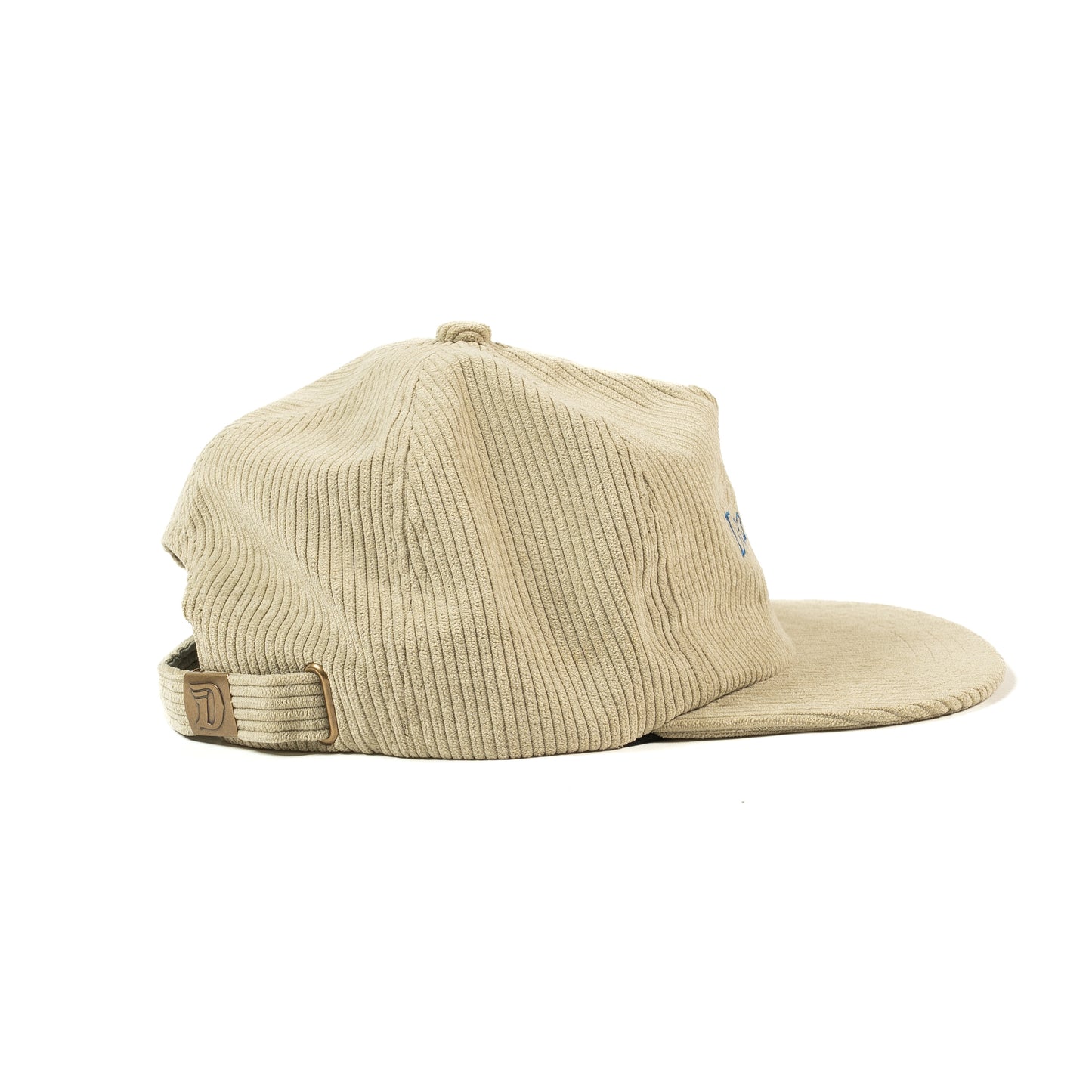 White Cordoroy Cap
