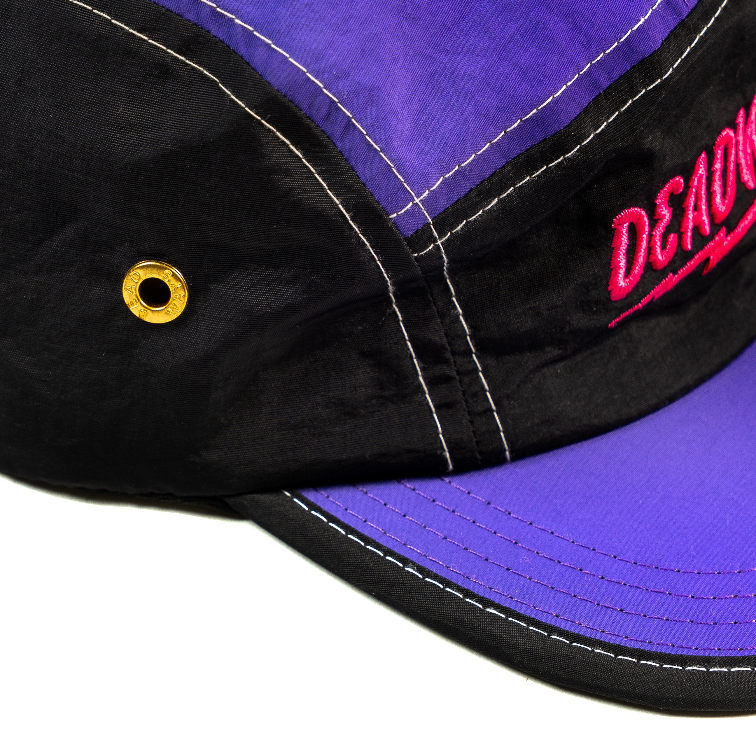 5 Panel Cap (Purple/Black)