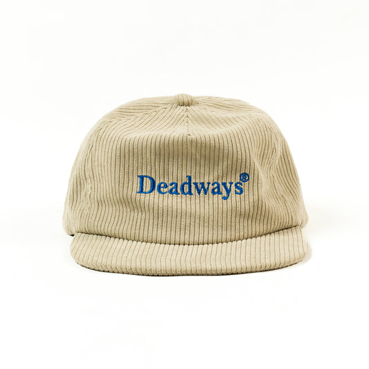 White Cordoroy Cap