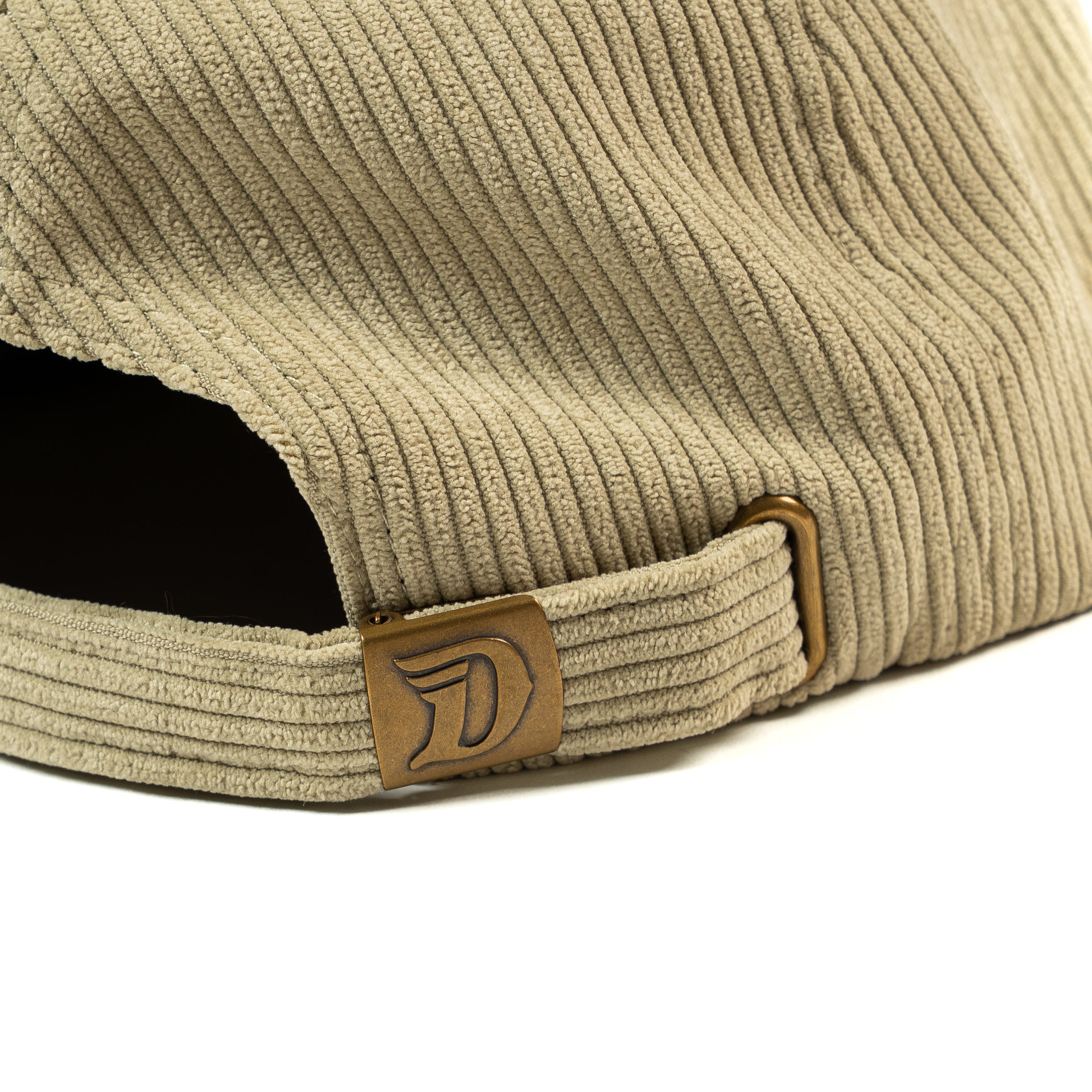 White Corduroy Cap