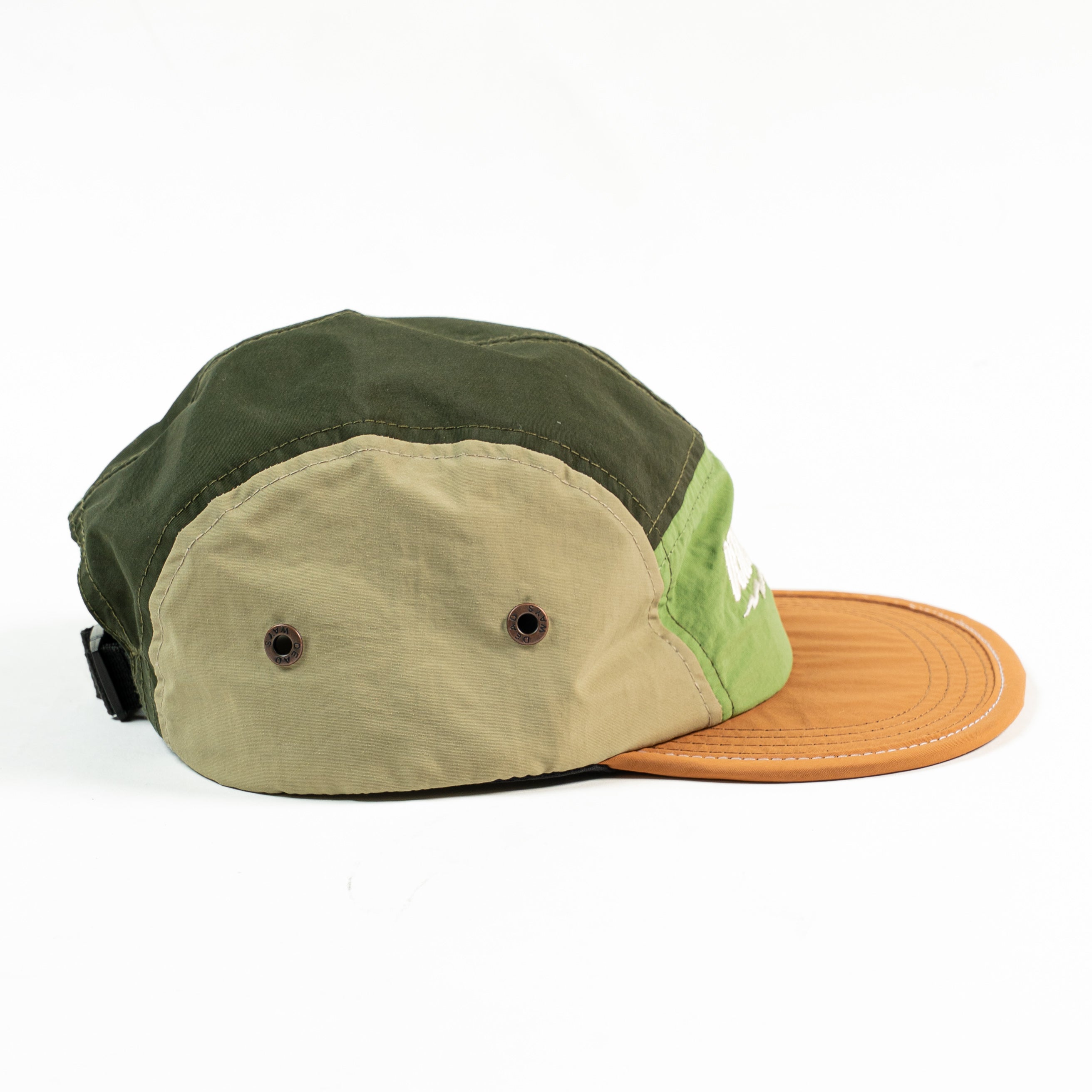 5 Panel Cap (Brown/Green)