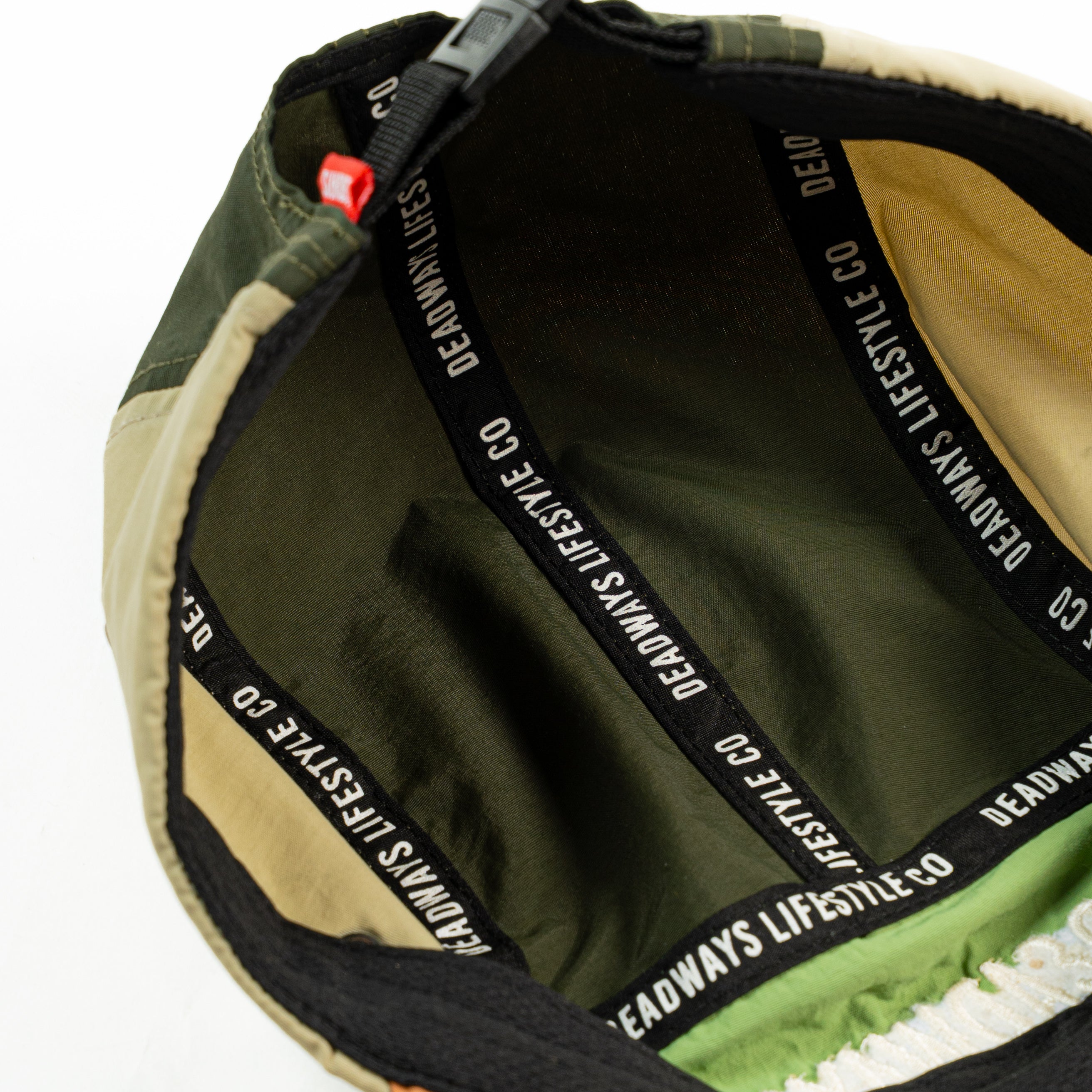 5 Panel Cap (Brown/Green)