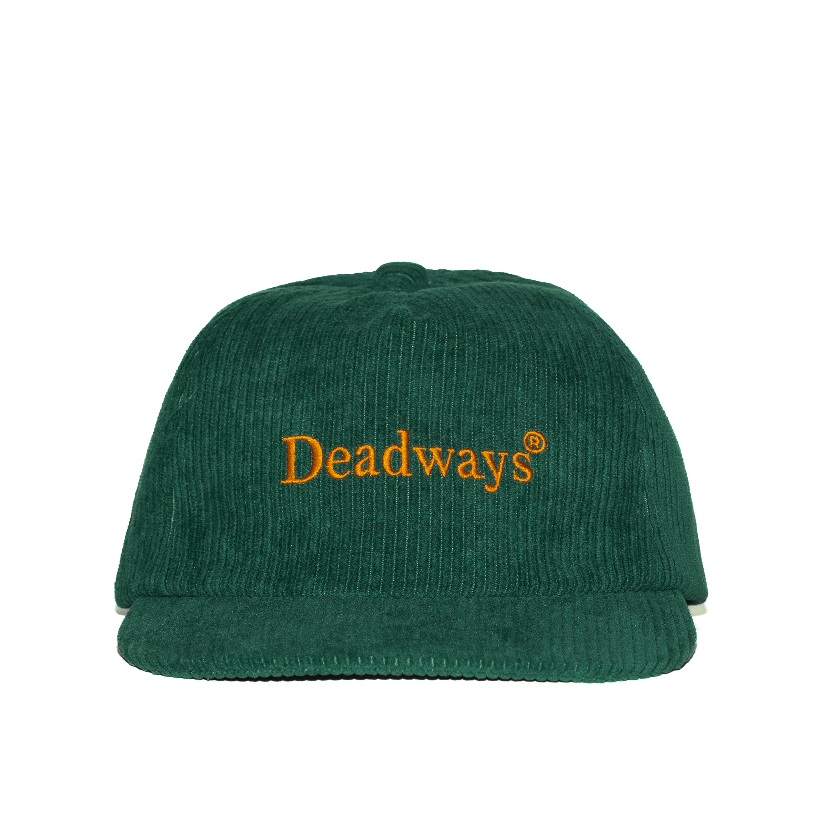 Corduroy Green Cap