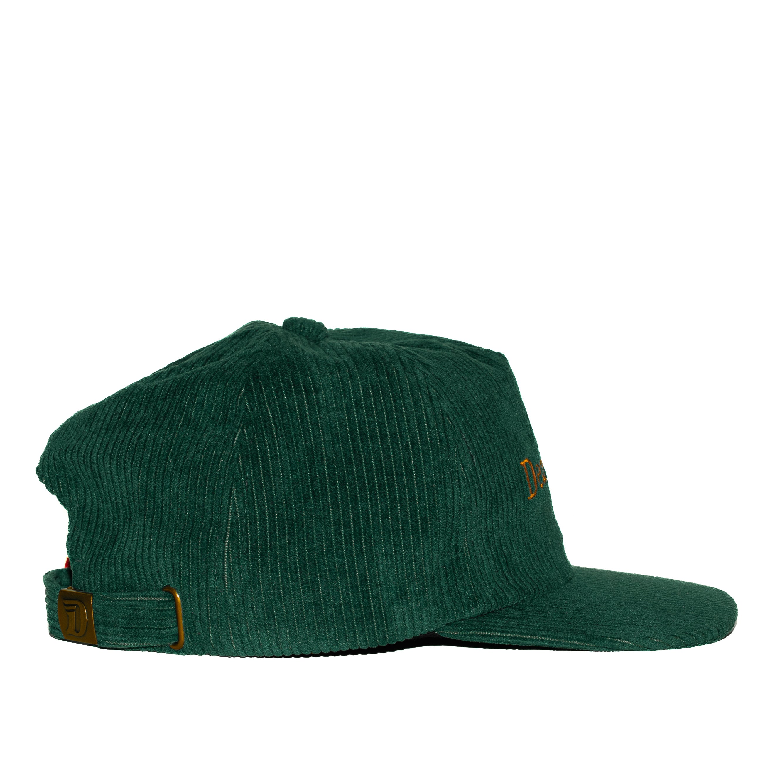Corduroy Green Cap