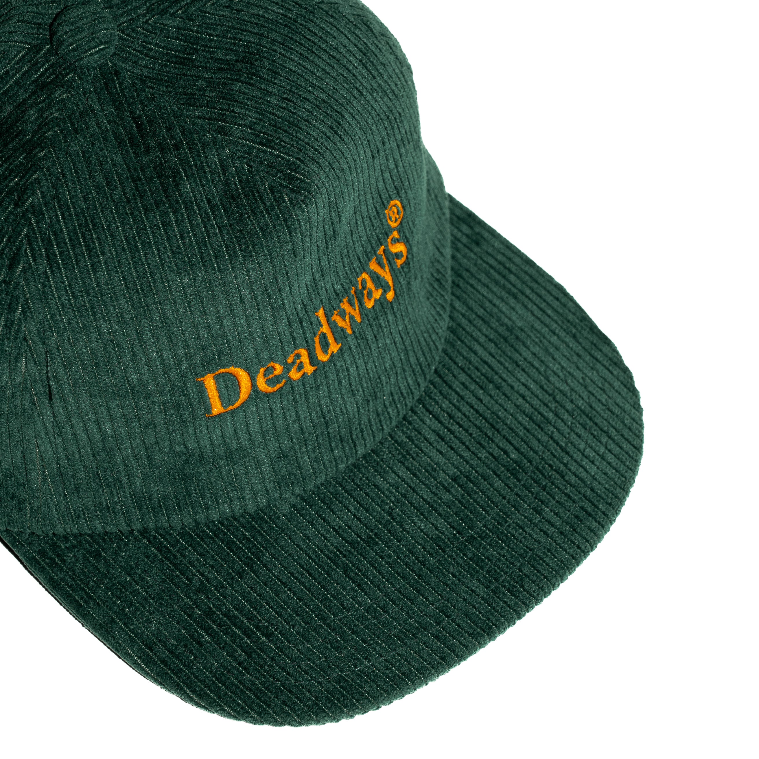 Corduroy Green Cap