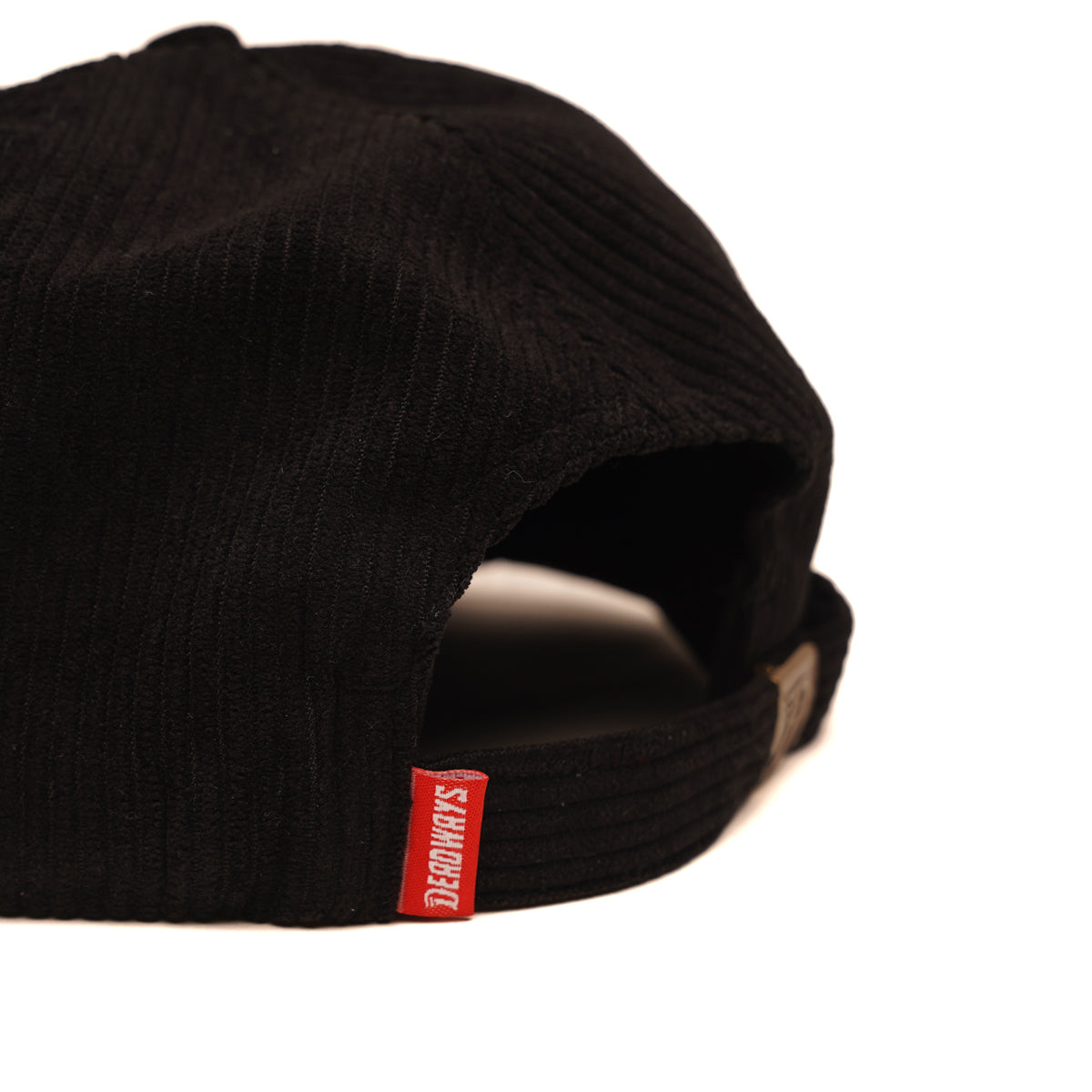 Corduroy Black Cap