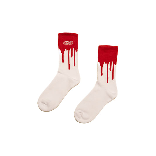 Drip Socks White